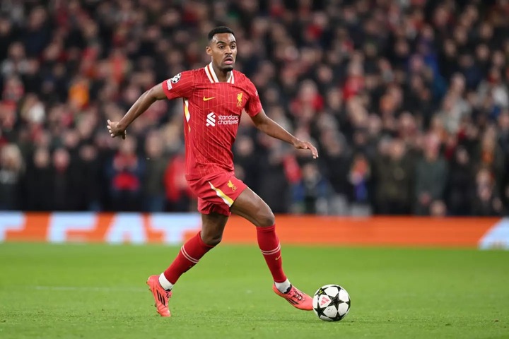 Ryan Gravenberch played for Liverpool against Real Madrid (Credit:Getty)