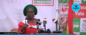 Nana Akosua Frimpomaa Sarpong Kumankumah, Flagbearer of CPP