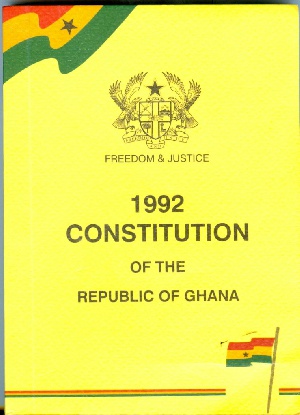 Cover of the 1992 Constitution of Ghana