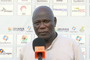 Hearts of Oak head coach Aboubakar Ouattara