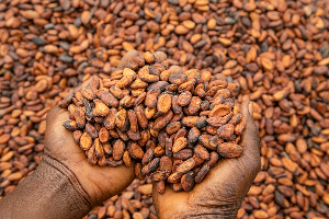 Cocoa is a key export commodity for Ghana