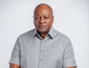 President John Dramani Mahama is Ghana's president