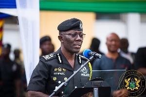 Former Inspector General of Police Dr George Akuffo Dampare