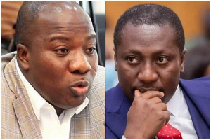 Majority Leader, Mahama Ayariga and Minority Leader, Alexander Kwamina Afenyo-Markin