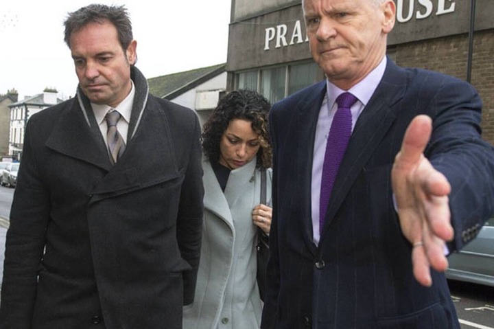 Eva Carneiro arriving at court