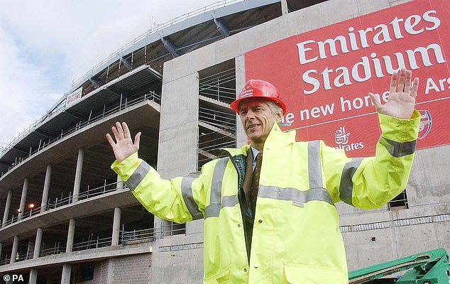 Arsene Wenger's reign at the newly built Emirates Stadium was less successful as he saw his transfer budget curtailed