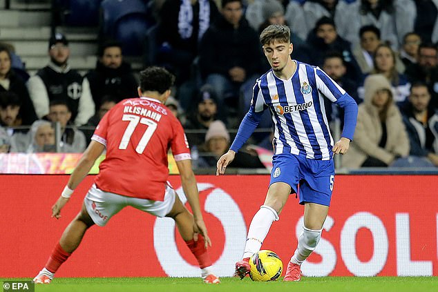 Fernandes has racked up 31 appearances for Porto so far after making his debut last season