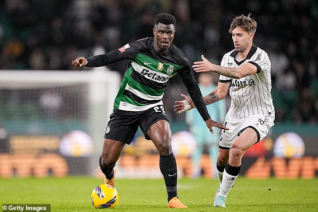 Ousmane Diomande is another Sporting Lisbon superstar Amorim should look to bring with him to Old Trafford