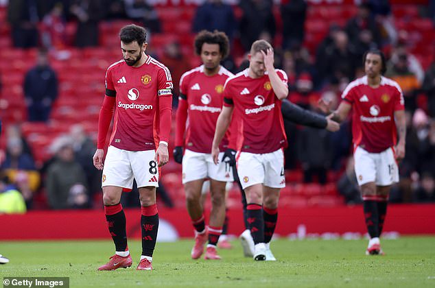 The defeat by Crystal Palace was Man United's fifth home loss in six Premier League games