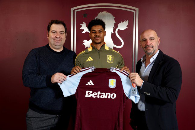 Aston Villa Unveil New Signing