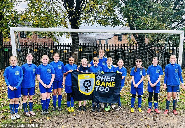 The York Railway Institute (YRI) AFC u12s have launched the 'Girls can have short hair. Get Over It' campaign after a series of complaints from parents and coaches of rival teams