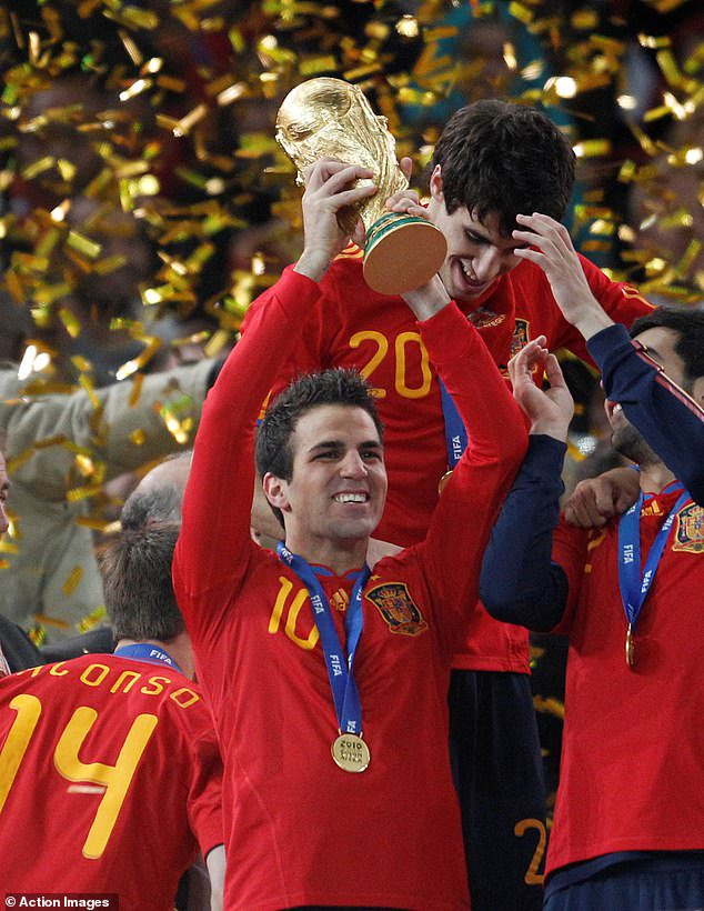 Fabregas enjoyed a glittering playing career, winning the 2010 World Cup with Spain as well as the 2014-15 Premier League with Chelsea