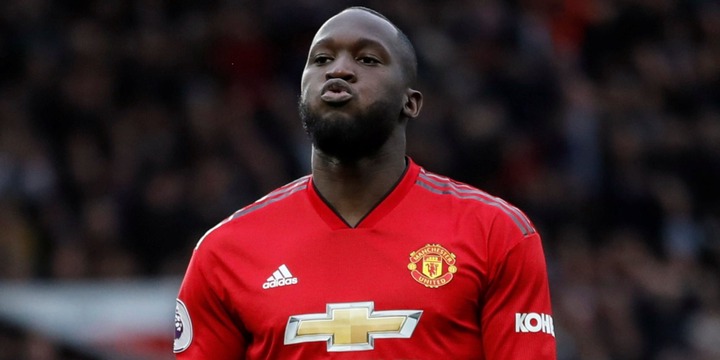 Manchester United's Romelu Lukaku 