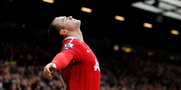 Wayne Rooney after scoring against Manchester City