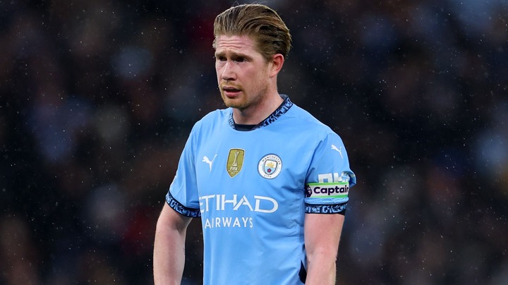 Kevin De Bruyne Manchester City 2024-25