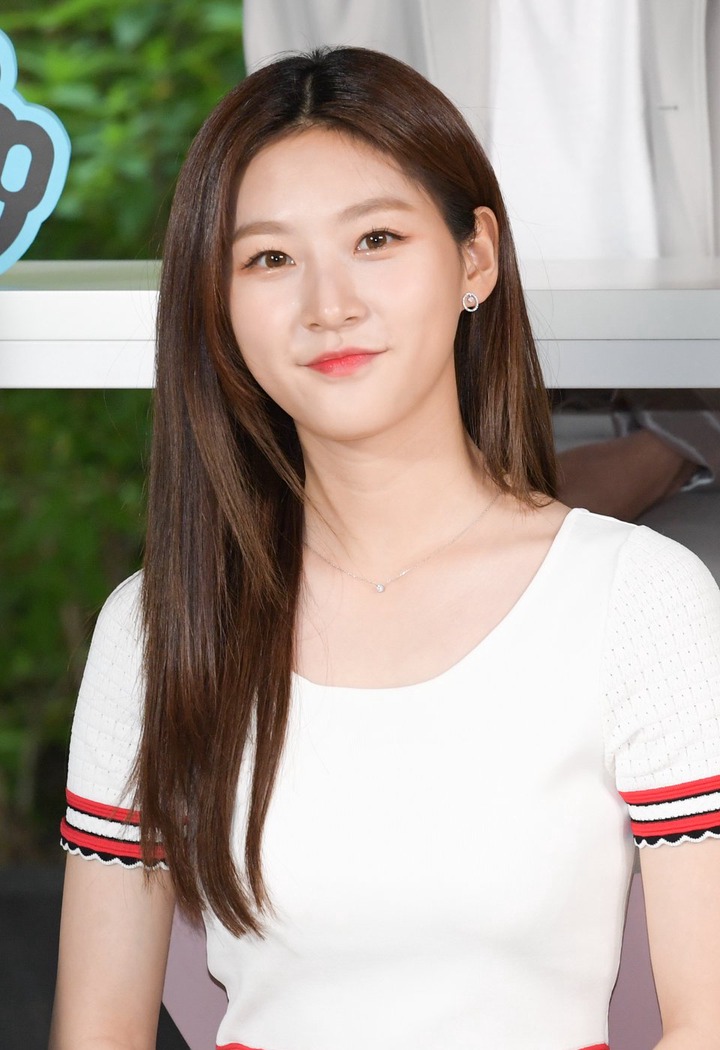 Kim Sae-ron at the Love Playlist - Season 4 Premiere in 2019.