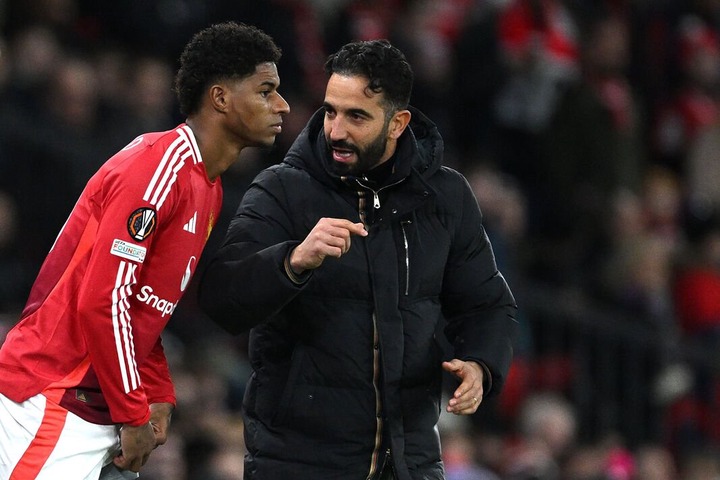 Ruben Amorim exiled Marcus Rashford for over a month.