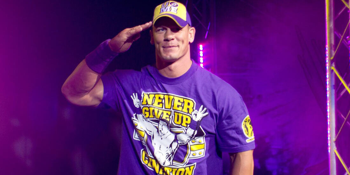 John Cena (Purple attire)