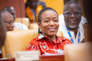 Dr. Zanetor Agyeman-Rawlings is the Klottey Korle MP