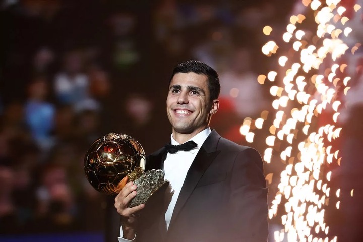 Real Madrid's stars skipped the ceremony which saw Rodri won the Ballon d'Or