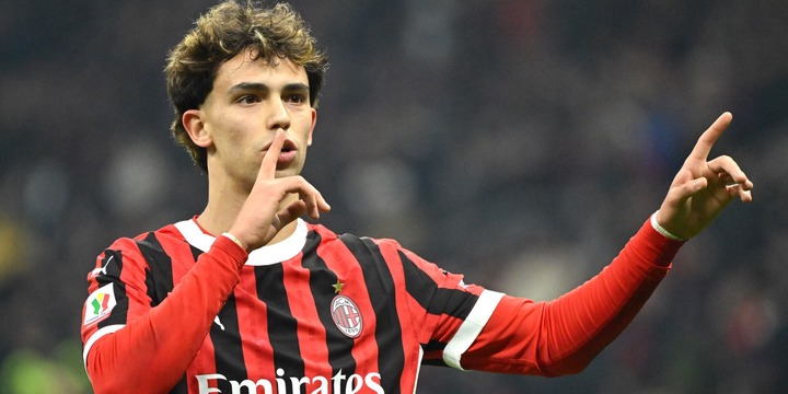 Joao Felix on his AC Milan debut