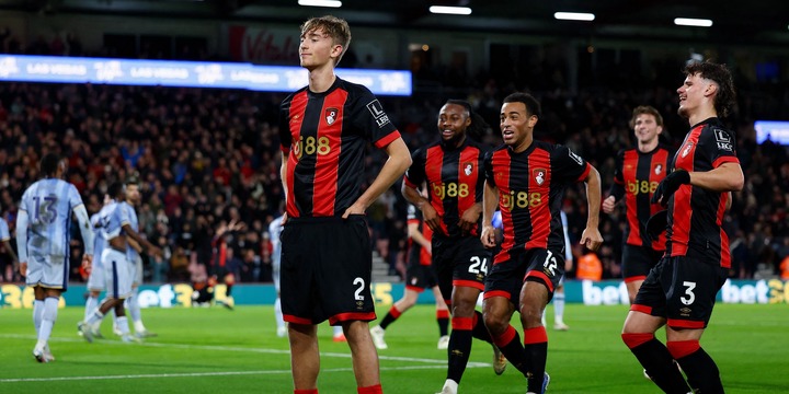 Bournemouth defender Dean Huijsen