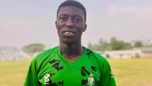 Elmina Sharks midfielder Jay Asamoah Kola