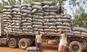 File photo of smuggled food for students