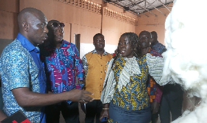 Trade minister visits Volta Star Textiles Limited