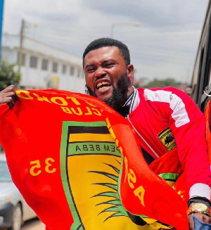 Francis Yaw Frimpong was a staunch fan of Asante Kotoko