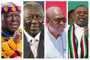 Otumfuo, Kufuor, Mahama and Koku Anyidoho