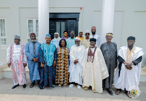 The Council of Madina Zongo Chiefs, led by the Chief Imam at the presidency