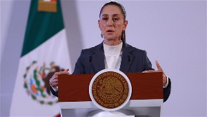 Mexican President Claudia Sheinbaum