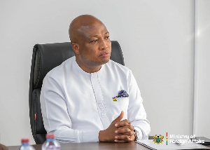 Minister of Foreign Affairs, Samuel Okudzeto Ablakwa