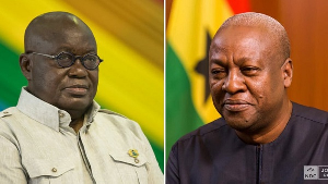 Nana Addo Dankwa Akufo-Addo and John Dramani Mahama