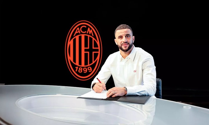 Kyle Walker signed for AC Milan