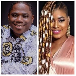 Pastor Jakes Tetteh [L]; Shatana [R]