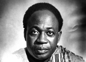 The late Osagyefo Dr. Kwame Nkrumah is Ghana's first president