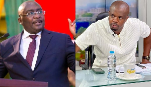 Dr. Mahamudu Bawumia (L) and Godwin Edudzi Tameklo (R)