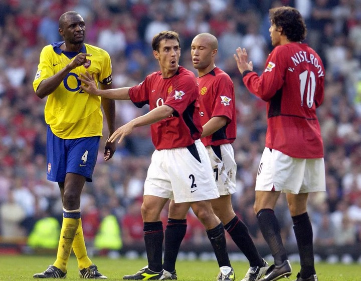 6. Manchester Utd 0-0 Arsenal 21-09-2003