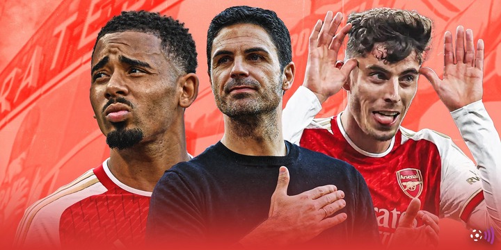 Arsenal-Arteta-Jesus-Havertz