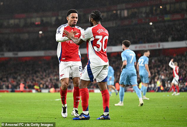 It’s likely that the Gunners wouldn’t have opted for Sterling if they knew how much Ethan Nwaneri was to develop in such a short space of time