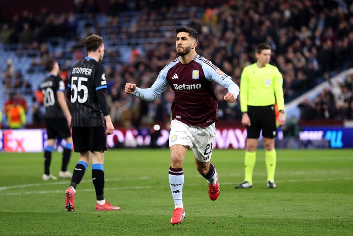 Asensio transformed the game off the bench as Villa saw off 10-man Brugge