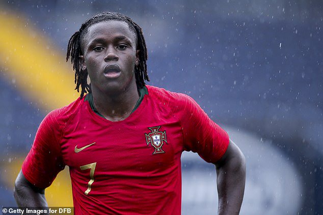 The 17-year-old was recently called up to Roberto Martinez's Portugal squad, where he will play alongside the likes of Cristiano Ronaldo