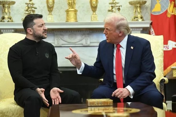 US President Donald Trump and Ukraine's President Volodymyr Zelenskyy