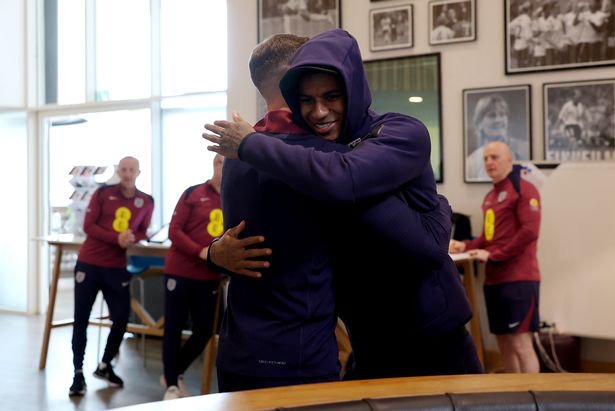 Jordan Henderson and Marcus Rashford have both returned to England duty