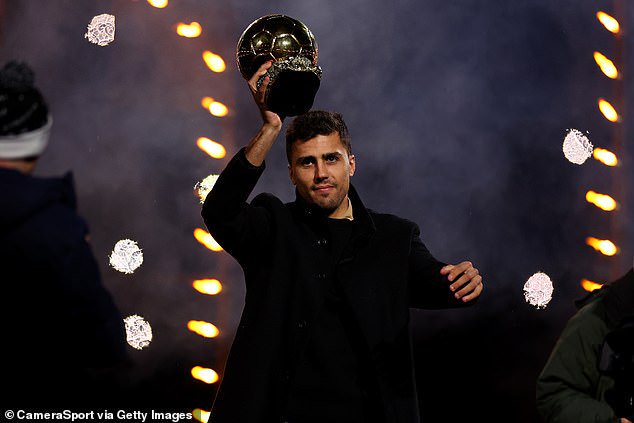 The Spanish midfielder excelled for Man City before winning the 2024 European Championship