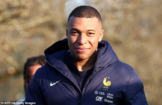 Mbappe is set to captain France in their Nations League quarter-final matches with Croatia