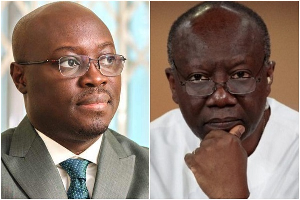 Dr. Cassiel Ato Forson and Ken Ofori-Atta