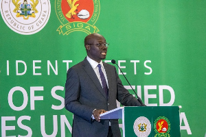 Dr. Cassiel Ato Forson, Minister of Finance